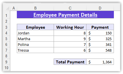 Single Underline in Excel