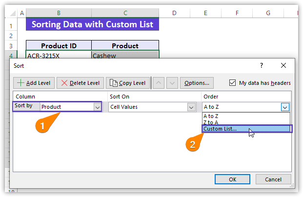 How To Create Custom List In Excel - SOLVED EXCEL